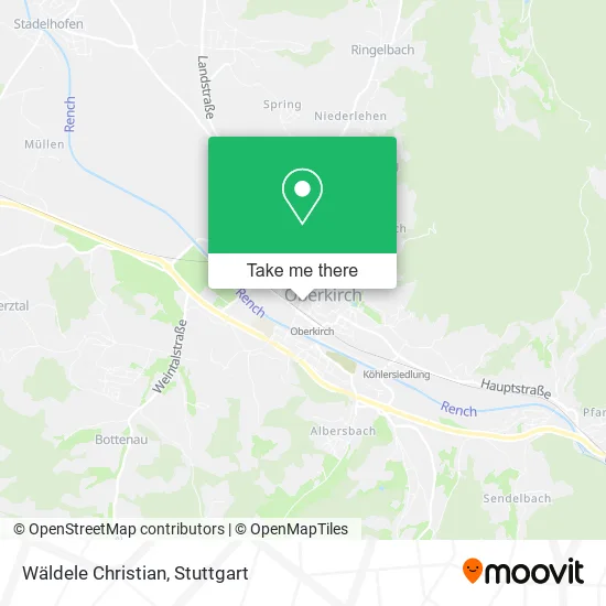 Карта Wäldele Christian