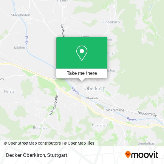 Карта Decker Oberkirch