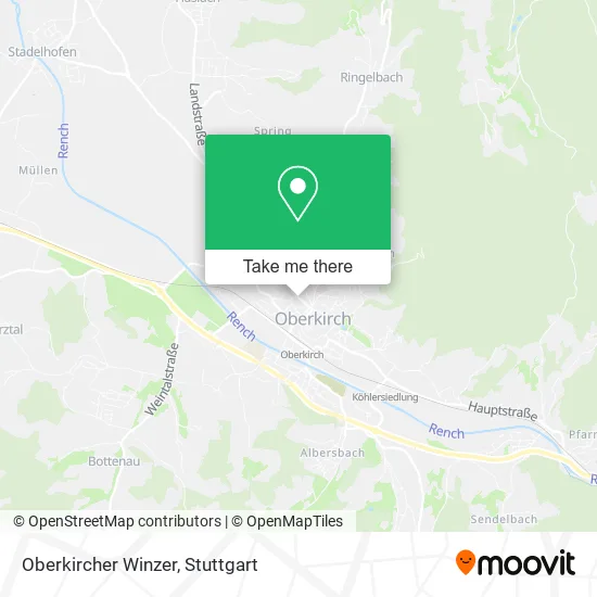 Карта Oberkircher Winzer