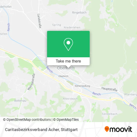 Карта Caritasbezirksverband Acher