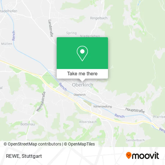 REWE map