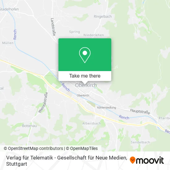 Карта Verlag für Telematik - Gesellschaft für Neue Medien