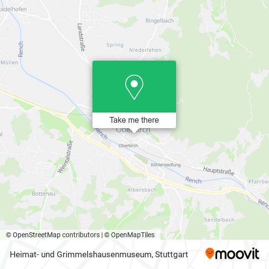 Карта Heimat- und Grimmelshausenmuseum