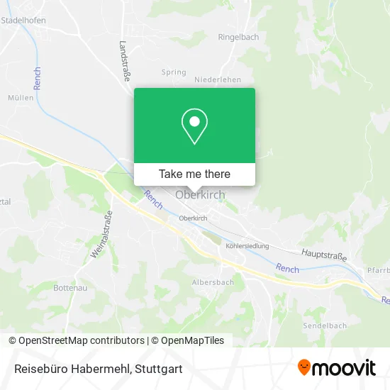 Карта Reisebüro Habermehl