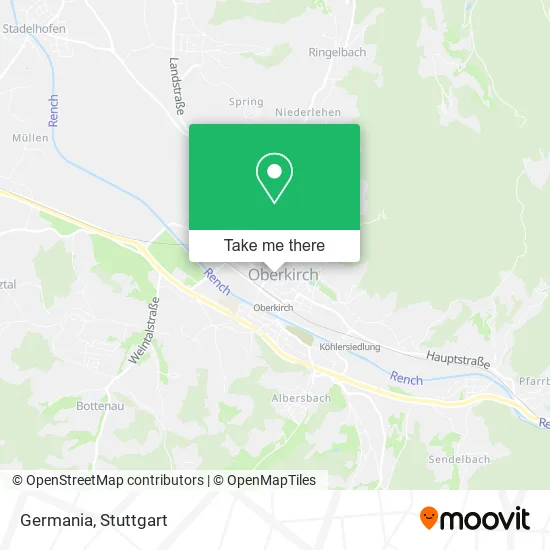 Карта Germania