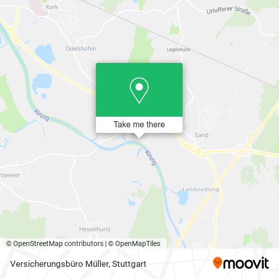 Карта Versicherungsbüro Müller