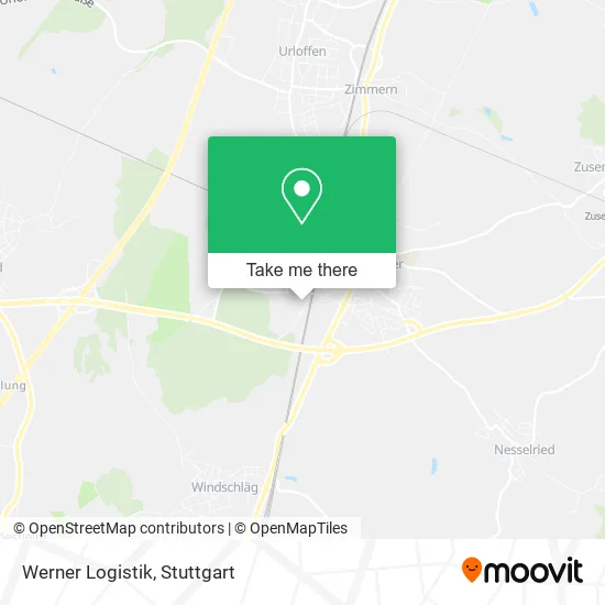 Карта Werner Logistik