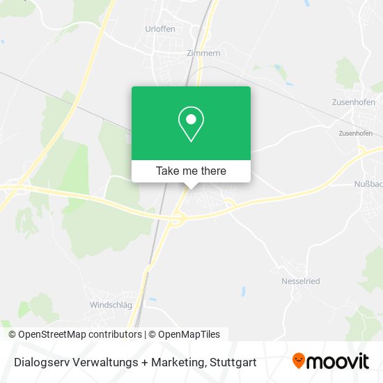 Dialogserv Verwaltungs + Marketing map