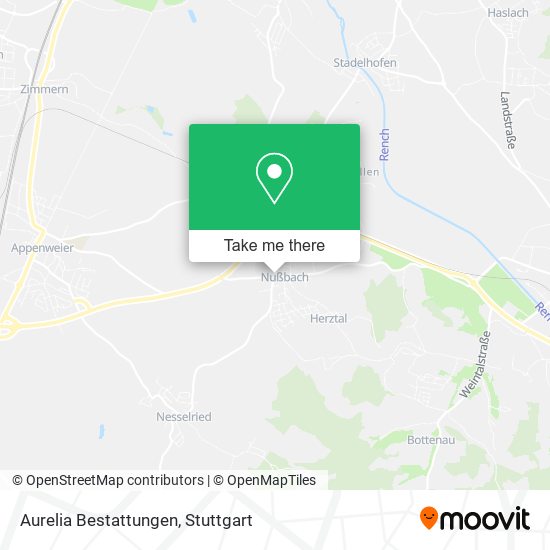 Aurelia Bestattungen map