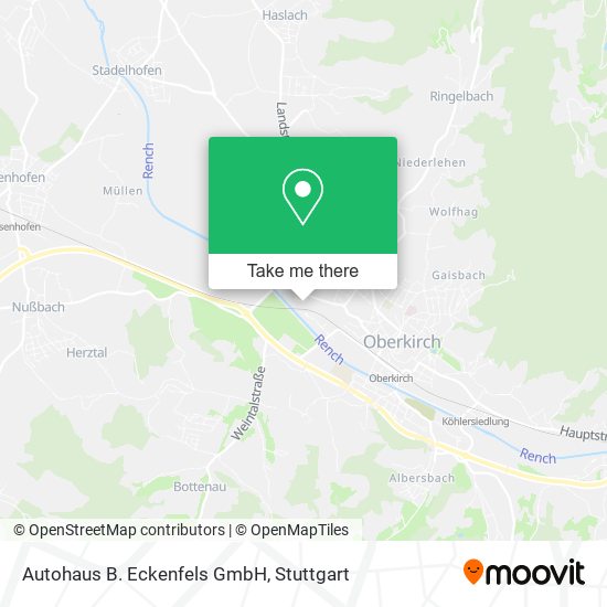 Autohaus B. Eckenfels GmbH map