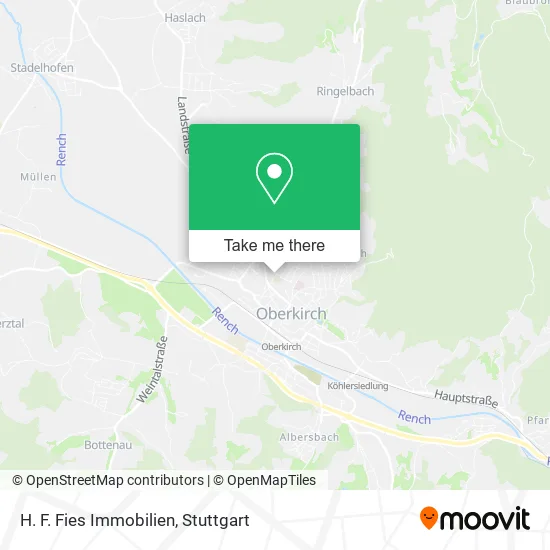 Карта H. F. Fies Immobilien