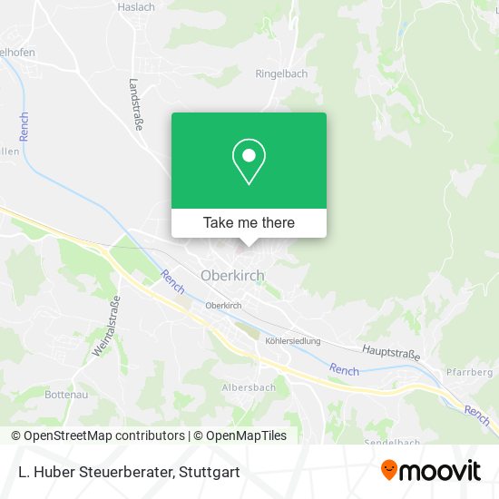 L. Huber Steuerberater map