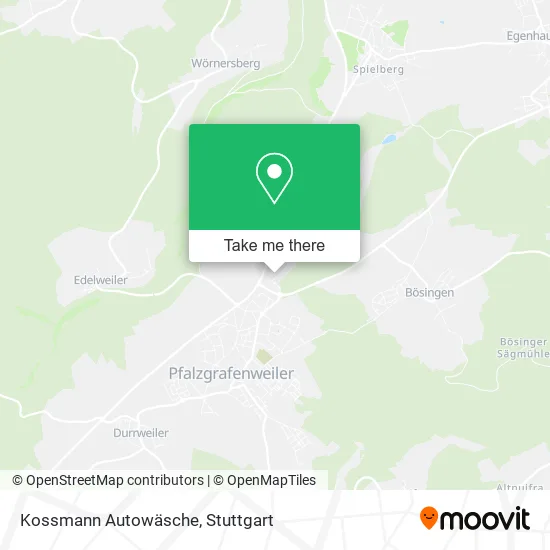 Карта Kossmann Autowäsche