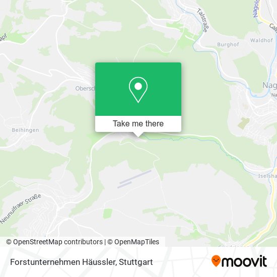 Forstunternehmen Häussler map