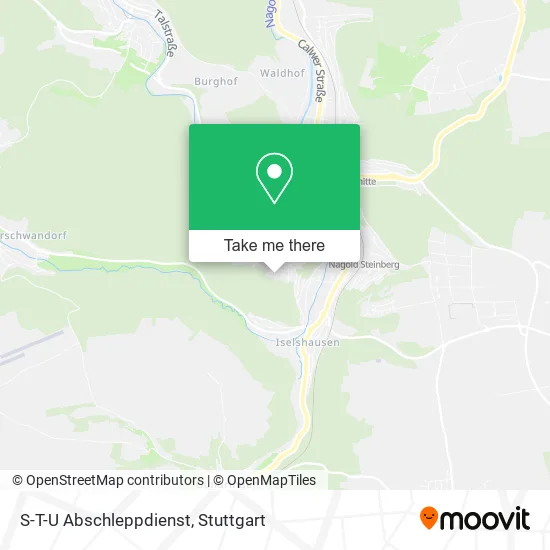 Карта S-T-U Abschleppdienst