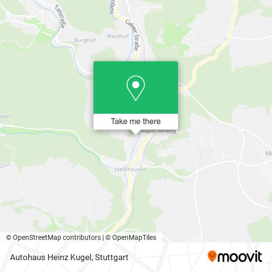 Autohaus Heinz Kugel map