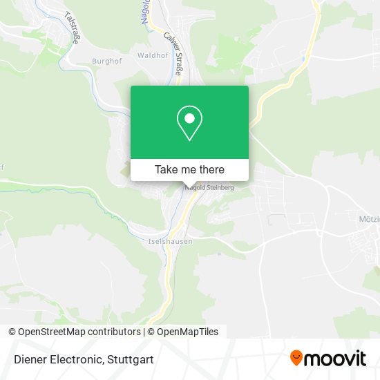 Diener Electronic map
