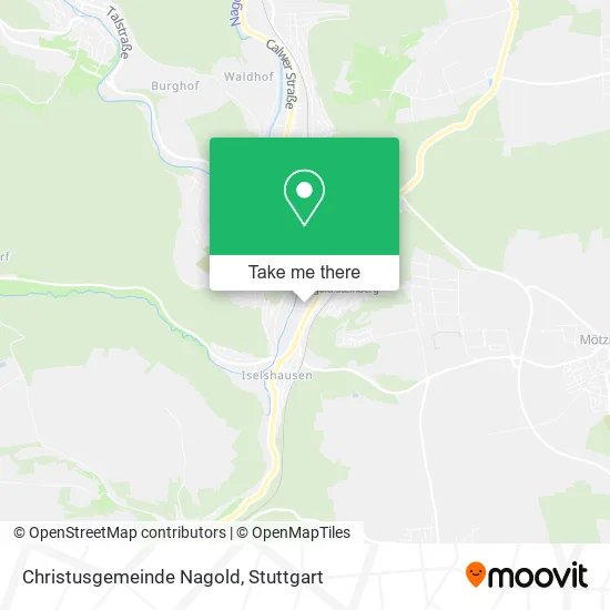 Карта Christusgemeinde Nagold