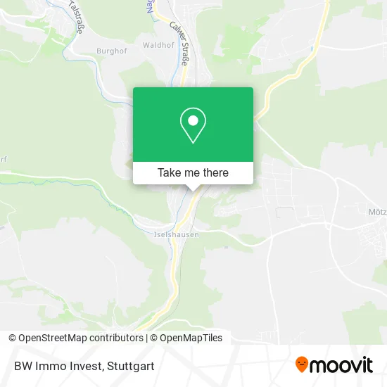 Карта BW Immo Invest