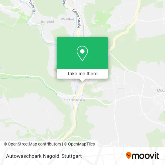 Карта Autowaschpark Nagold