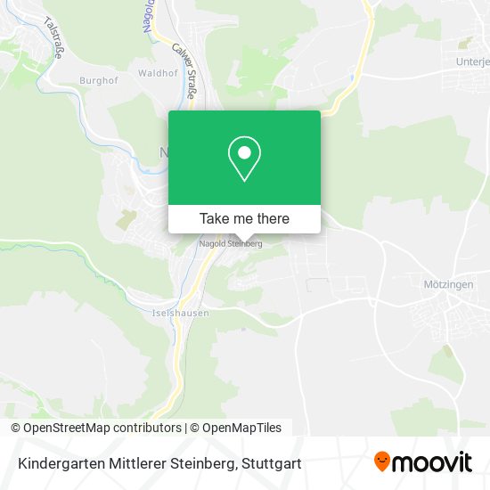 Карта Kindergarten Mittlerer Steinberg