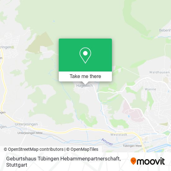 Geburtshaus Tübingen Hebammenpartnerschaft map