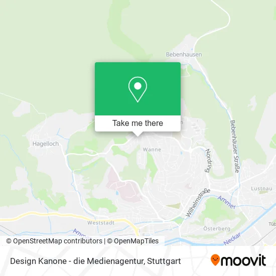 Карта Design Kanone - die Medienagentur