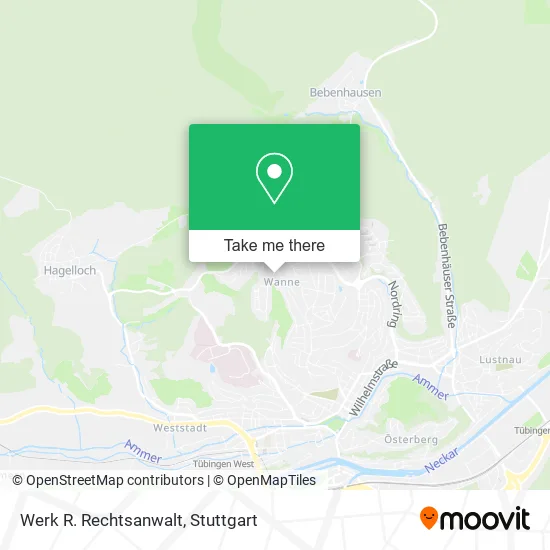 Карта Werk R. Rechtsanwalt