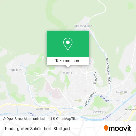Карта Kindergarten Schülerhort