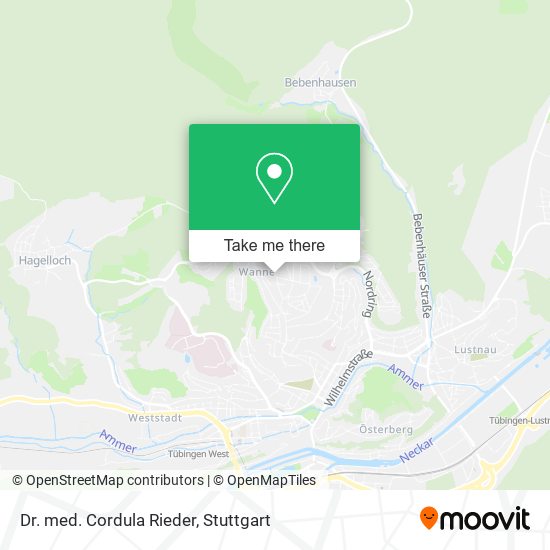 Dr. med. Cordula Rieder map
