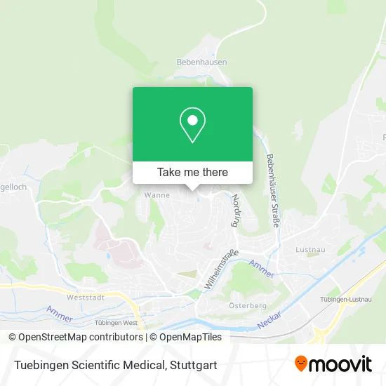 Карта Tuebingen Scientific Medical