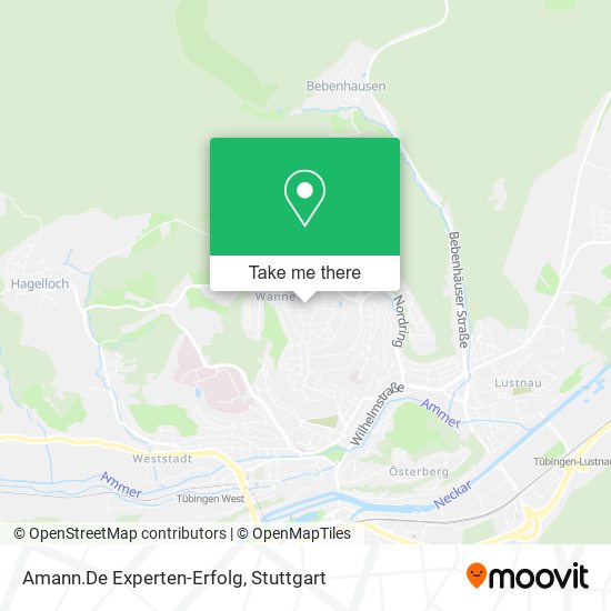 Карта Amann.De Experten-Erfolg