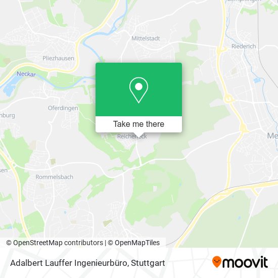 Adalbert Lauffer Ingenieurbüro map