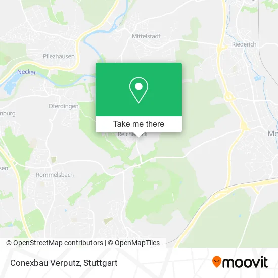 Карта Conexbau Verputz