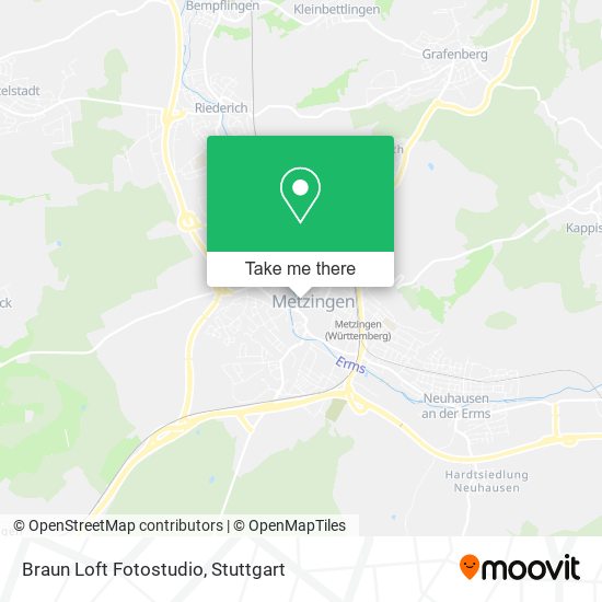 Braun Loft Fotostudio map