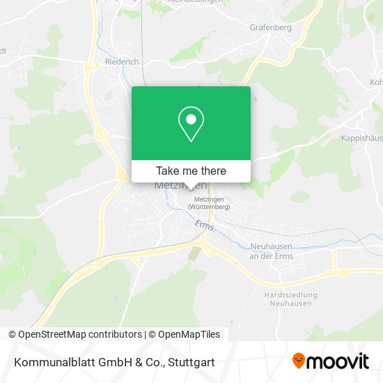 Kommunalblatt GmbH & Co. map