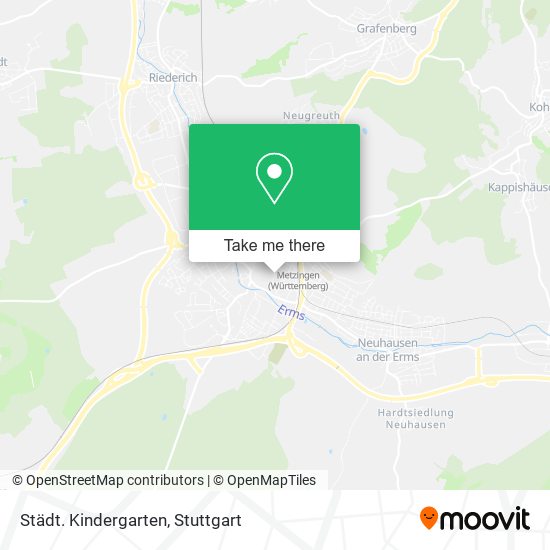 Städt. Kindergarten map