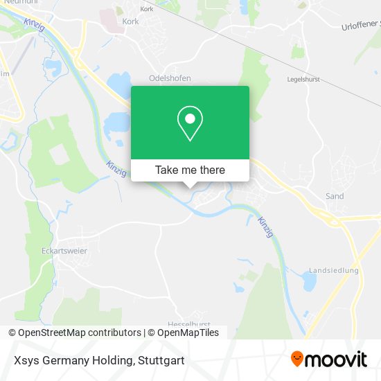 Карта Xsys Germany Holding