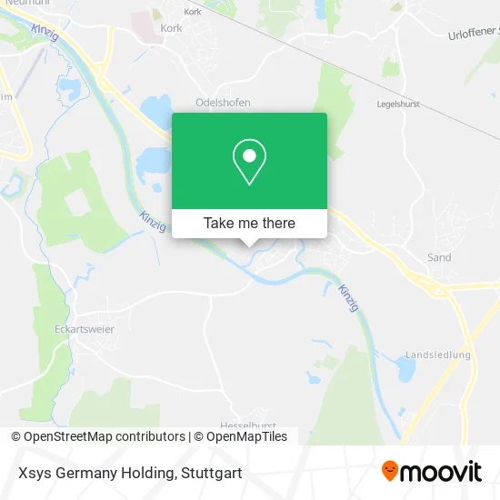 Карта Xsys Germany Holding