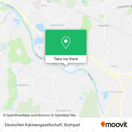 Deutschen Kakteengesellschaft map