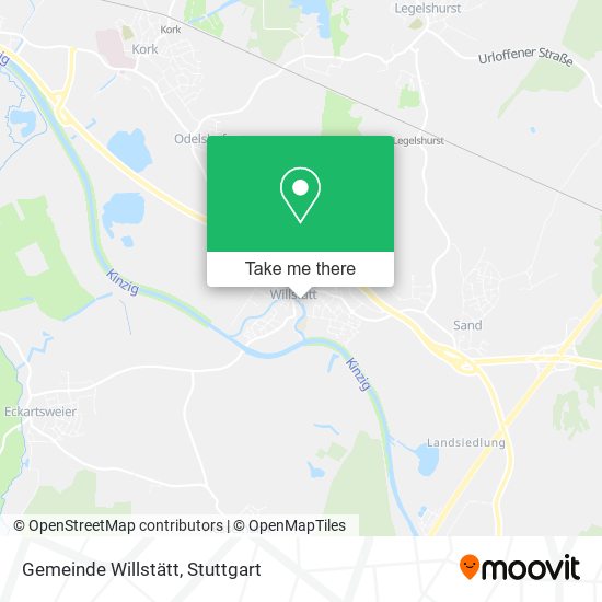 Gemeinde Willstätt map