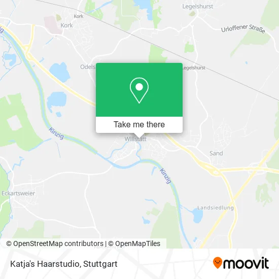 Карта Katja's Haarstudio