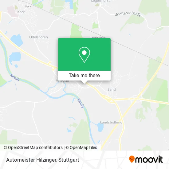 Карта Automeister Hilzinger