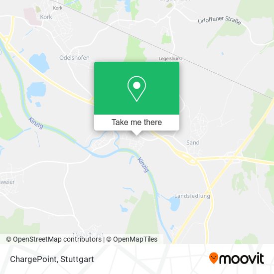 ChargePoint map