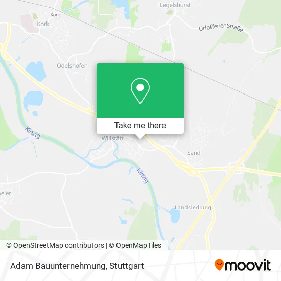 Карта Adam Bauunternehmung