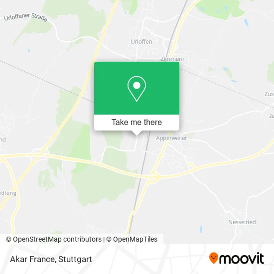 Карта Akar France