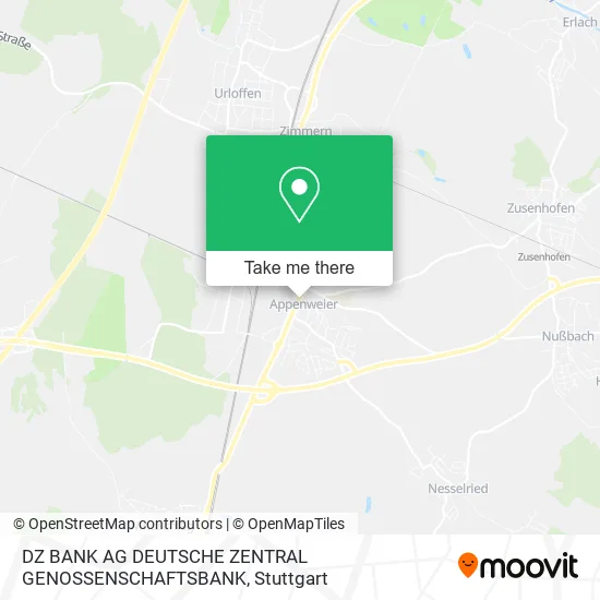 Карта DZ BANK AG DEUTSCHE ZENTRAL GENOSSENSCHAFTSBANK