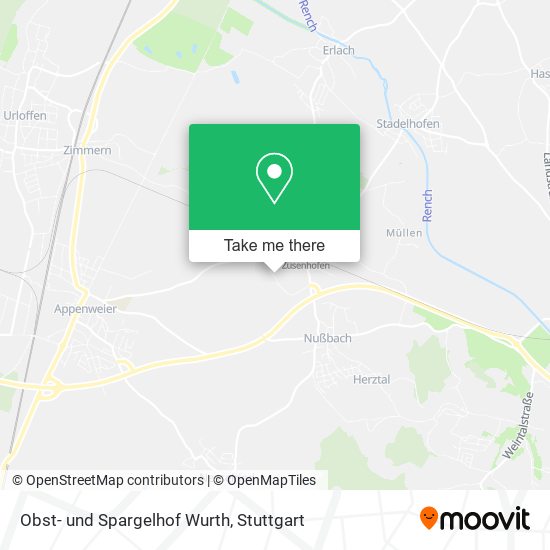 Карта Obst- und Spargelhof Wurth
