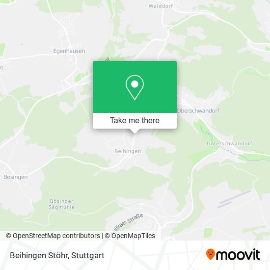 Beihingen Stöhr map
