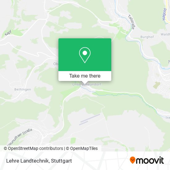 Карта Lehre Landtechnik